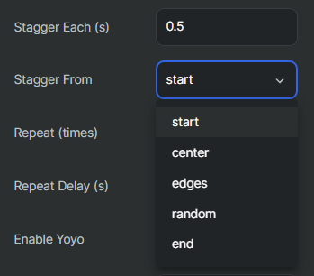 litemove animation stagger