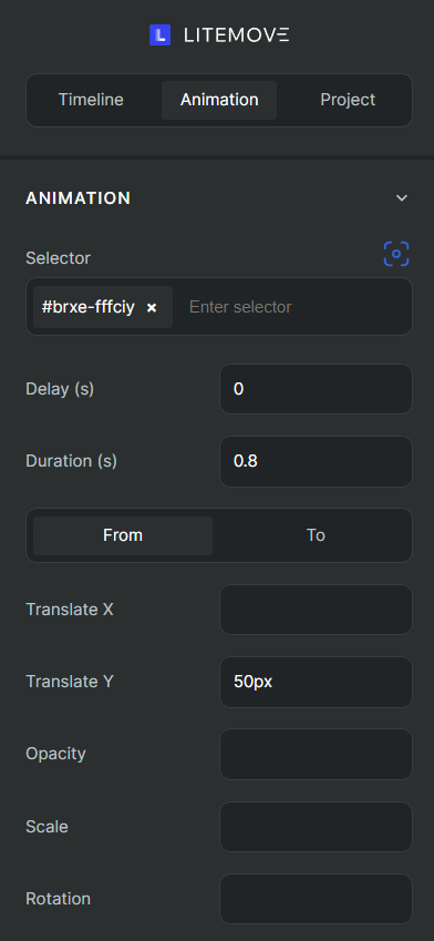 litemove page load 3