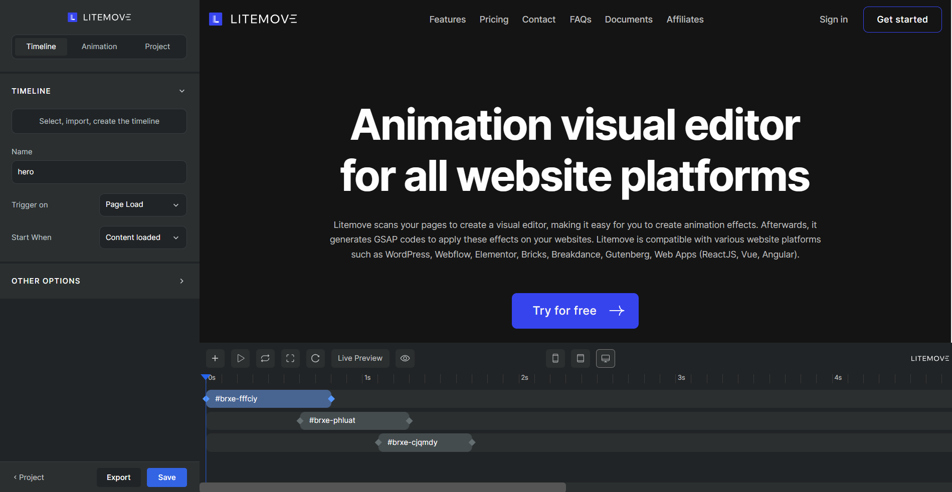Page Load Trigger - Softlite.io