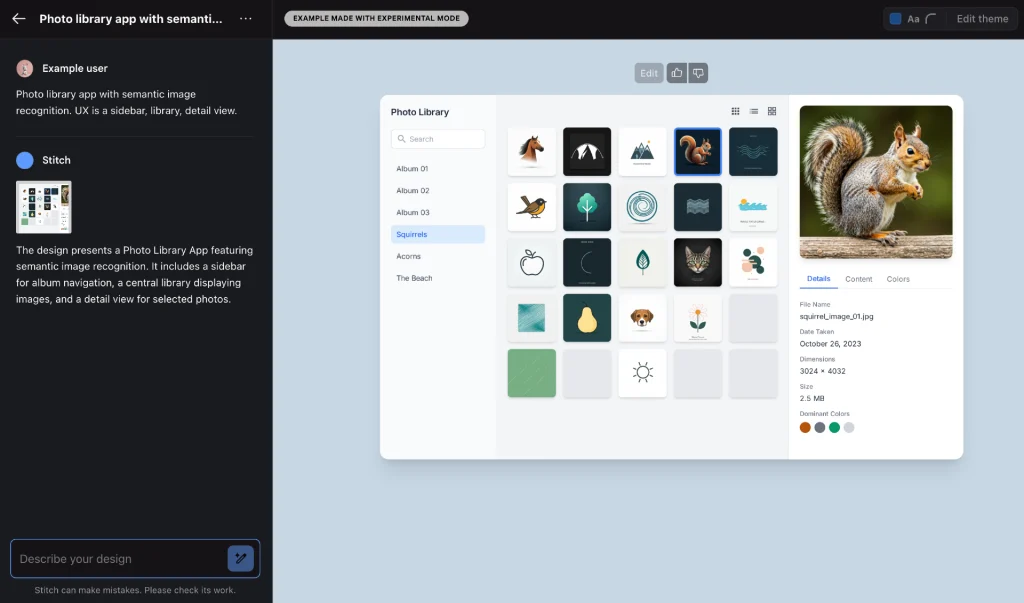 Stitch AI Review + How to Export to Elementor (2026 Guide) 3