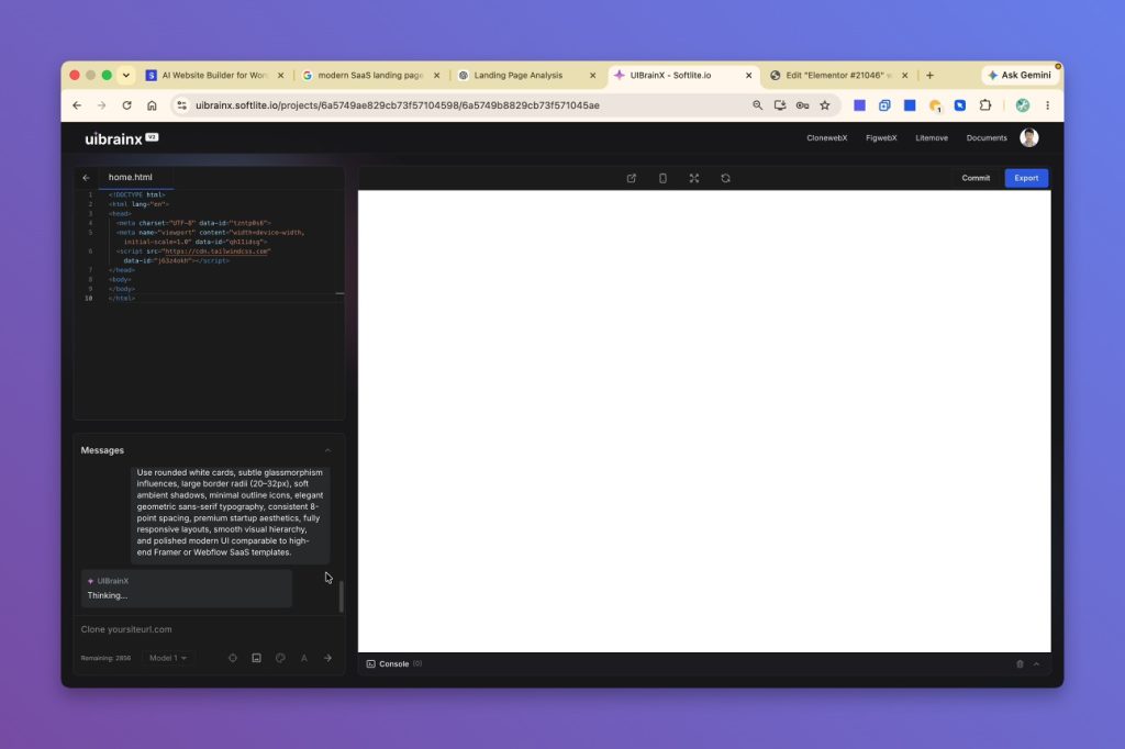 How to Build Websites with UIBrainX 3-2