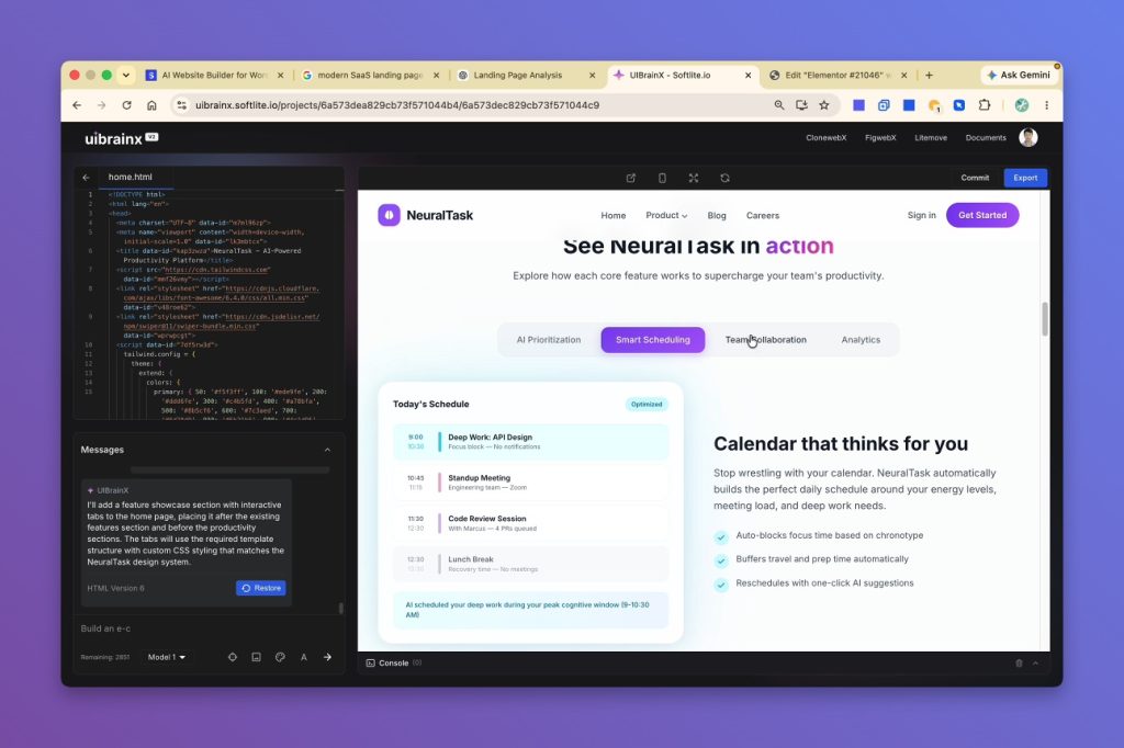 How to Build Websites with UIBrainX 4-5